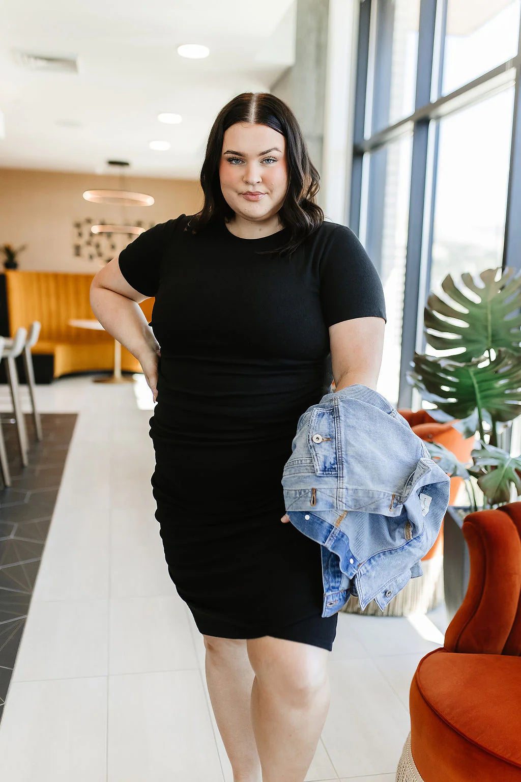 Ampersand Avenue Better than Basics Dress - Purple