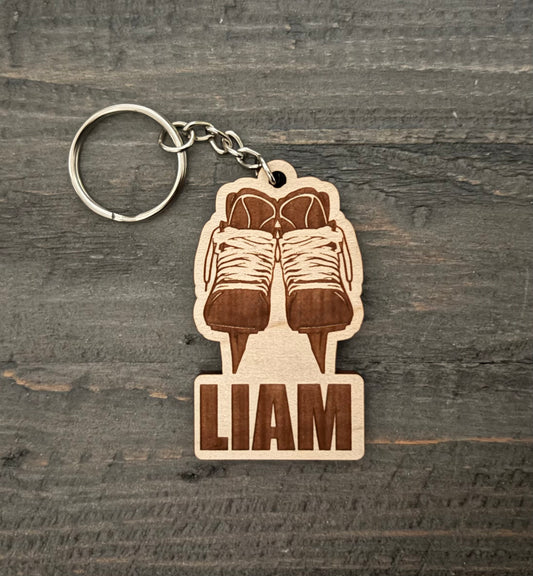 Personalized Wooden Keychains