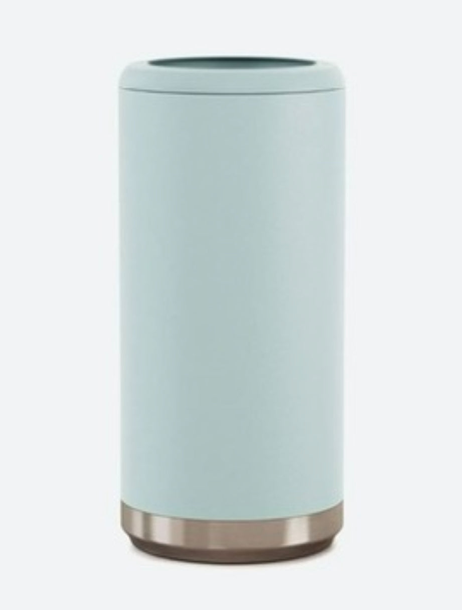 Skinny Stainless Steel Can Holder - Sun, Sand and a Drink in My Hand