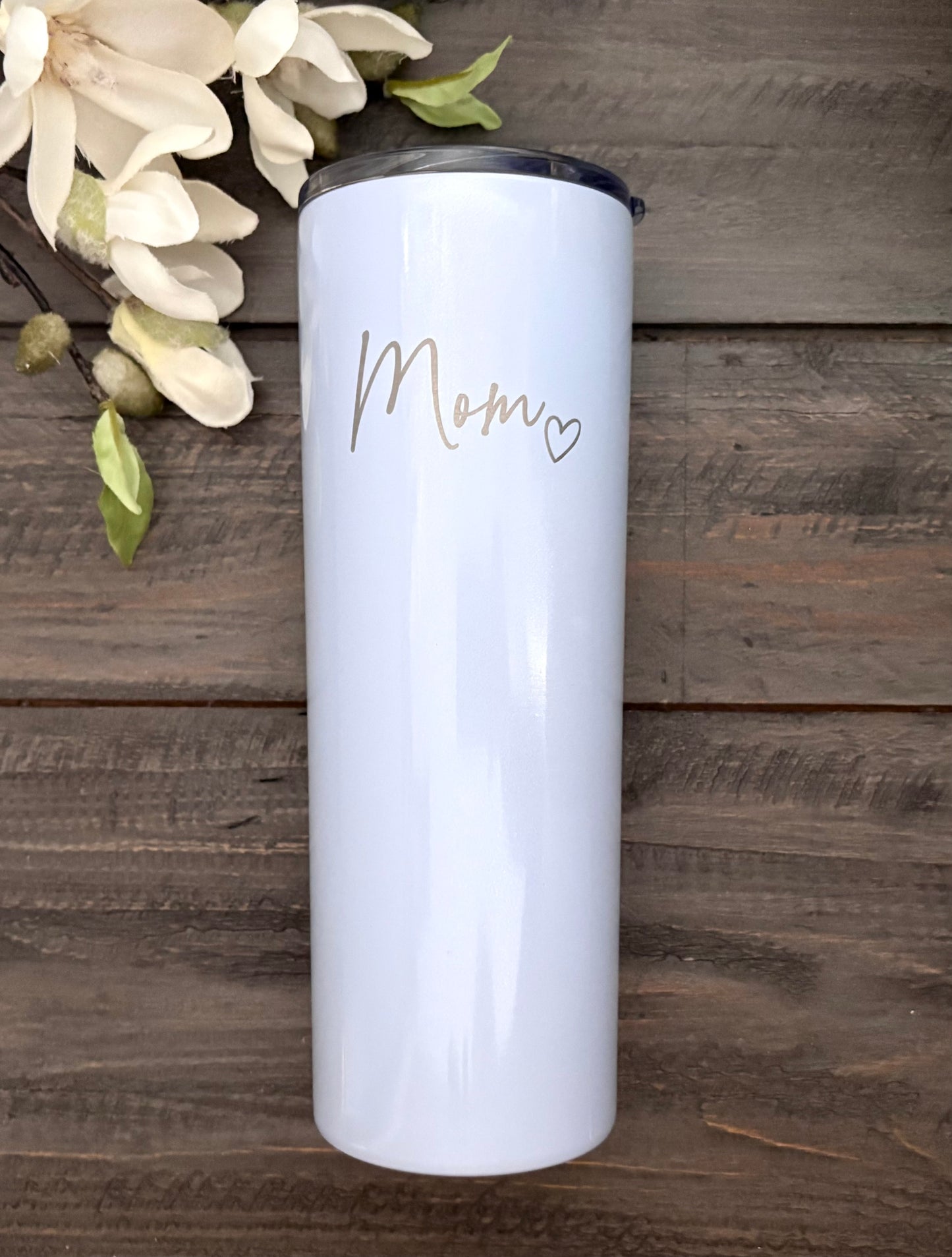 20oz Skinny Steel Stainless Steel Tumbler - Mom