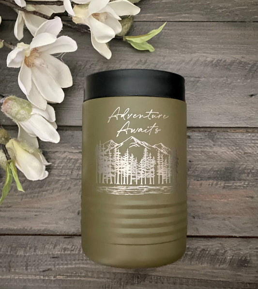 Personalized Standard Sized Bottle & Can Beverage Holders - 17 Colours