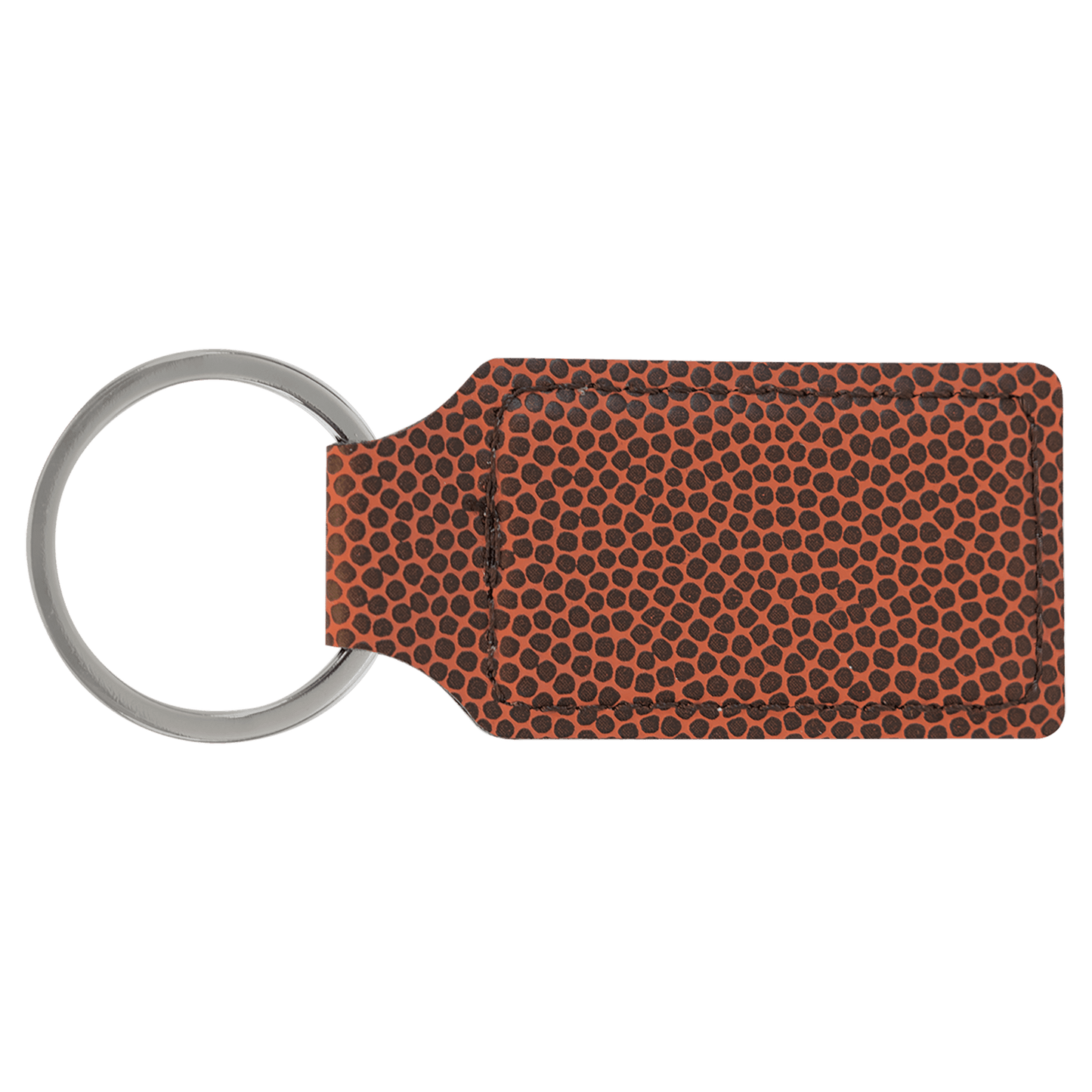Personalized Leatherette Keychains - Rectangle