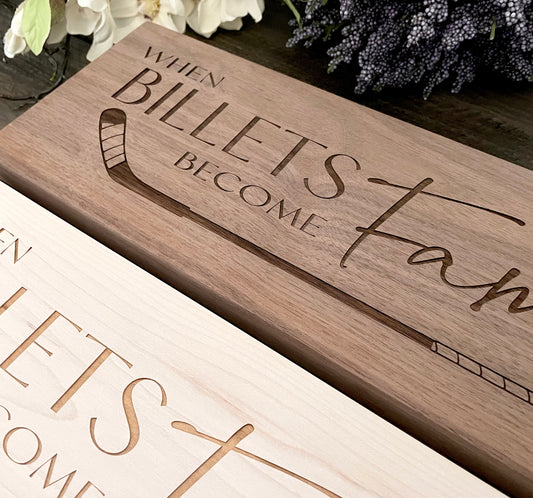 Personalized Engraved Wooden Signs - Custom Design