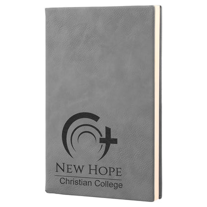 Personalized Leatherette Journals - 2 Sizes & 19 Colours