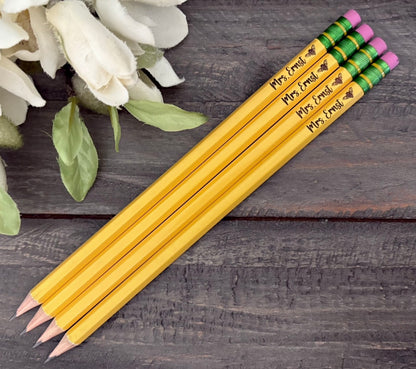 Engraved #2HB Pencils - Bundle Packs