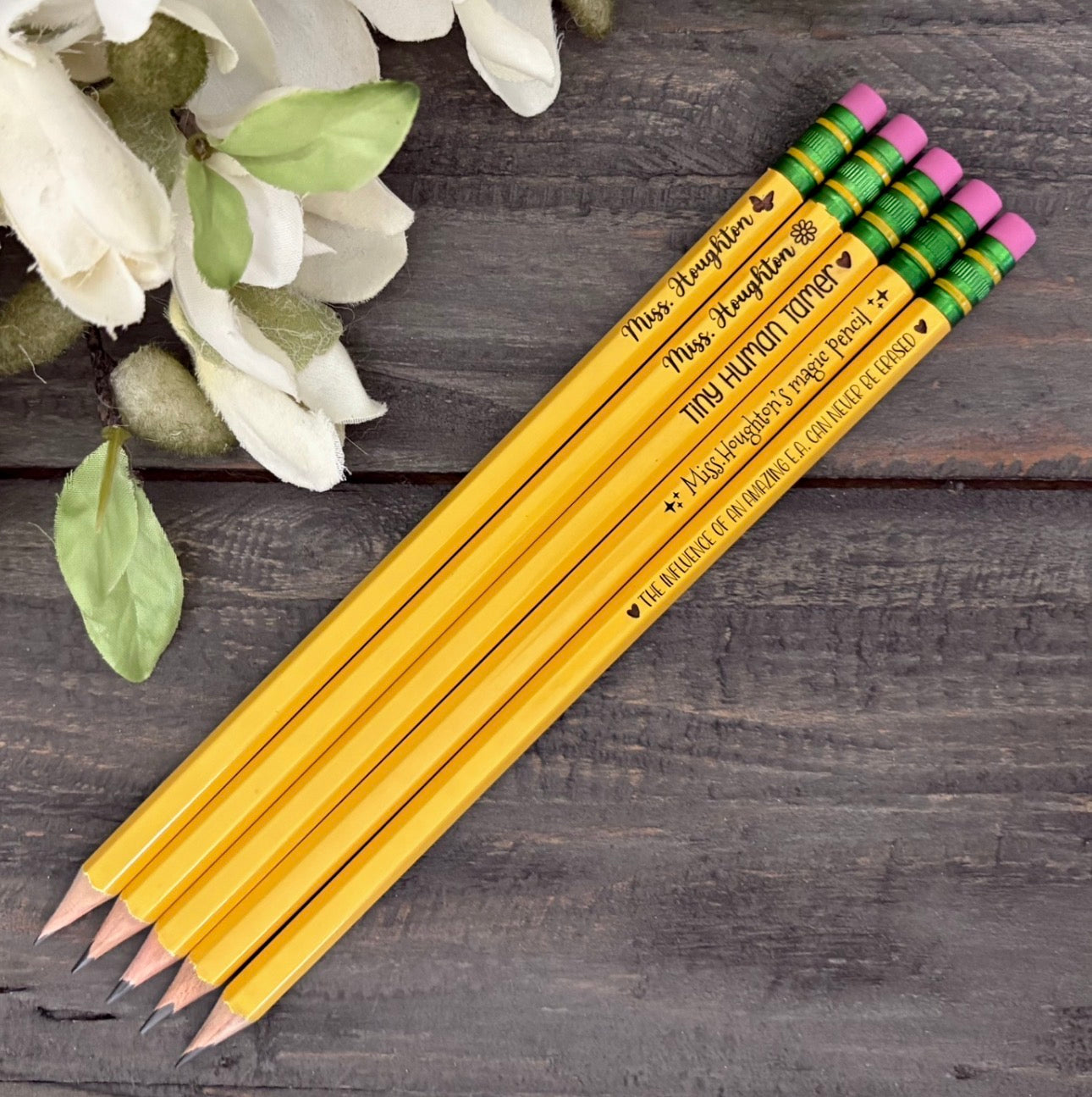 Engraved #2HB Pencils - Bundle Packs