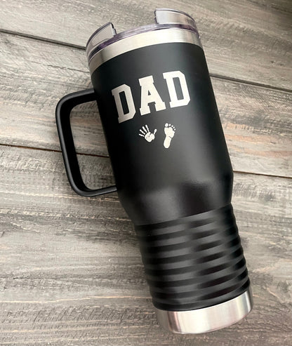 Personalized 20oz Stainless Steel Travel Mugs