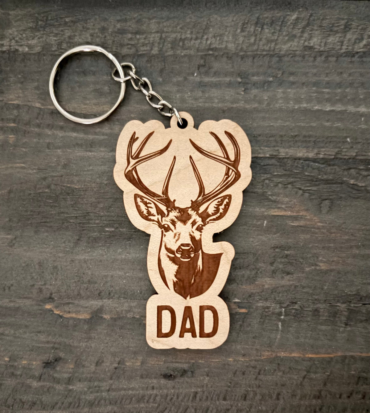 Personalized Wooden Keychains