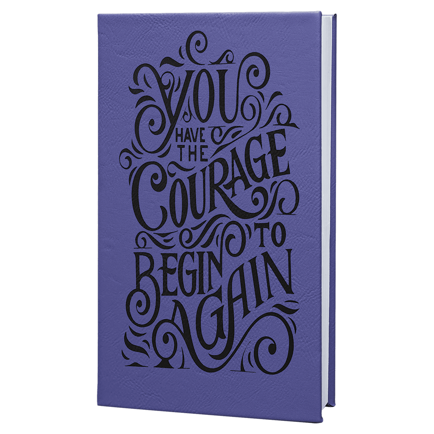 Personalized Leatherette Journals - 2 Sizes & 19 Colours