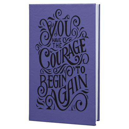 Personalized Leatherette Journals - 2 Sizes & 19 Colours