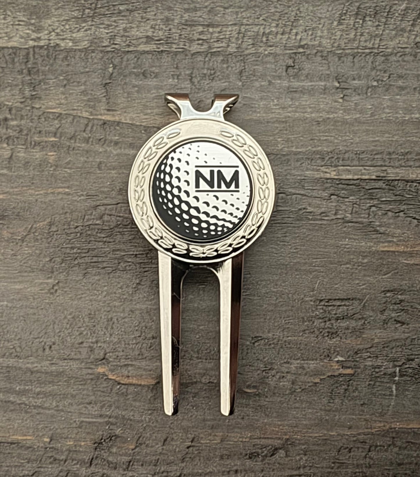 Personalized Golf Divot Tool with Removable Ball Marker