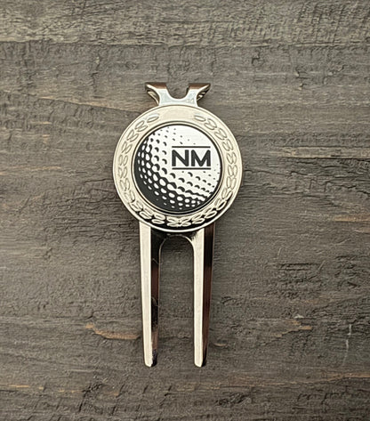 Personalized Golf Divot Tool with Removable Ball Marker