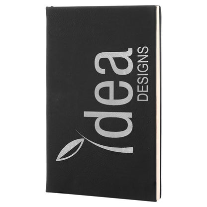 Personalized Leatherette Journals - 2 Sizes & 19 Colours