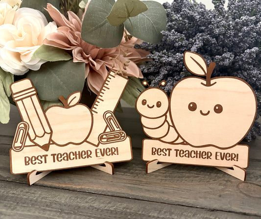 Mini Wooden Teacher Signs