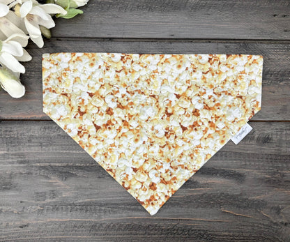 Over the Collar Pet Bandana - Popcorn
