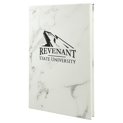 Personalized Leatherette Journals - 2 Sizes & 19 Colours