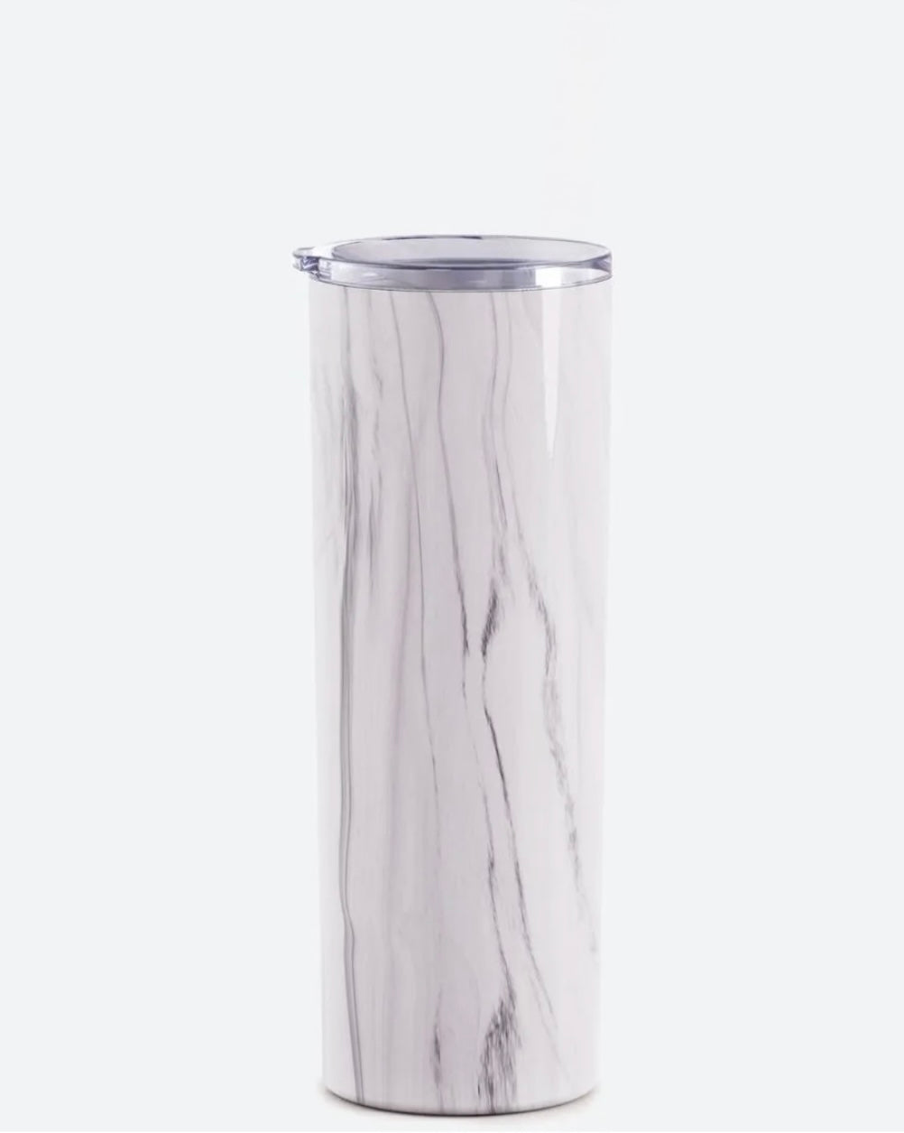 Personalized 20oz Skinny Stainless Steel Tumblers - Marble