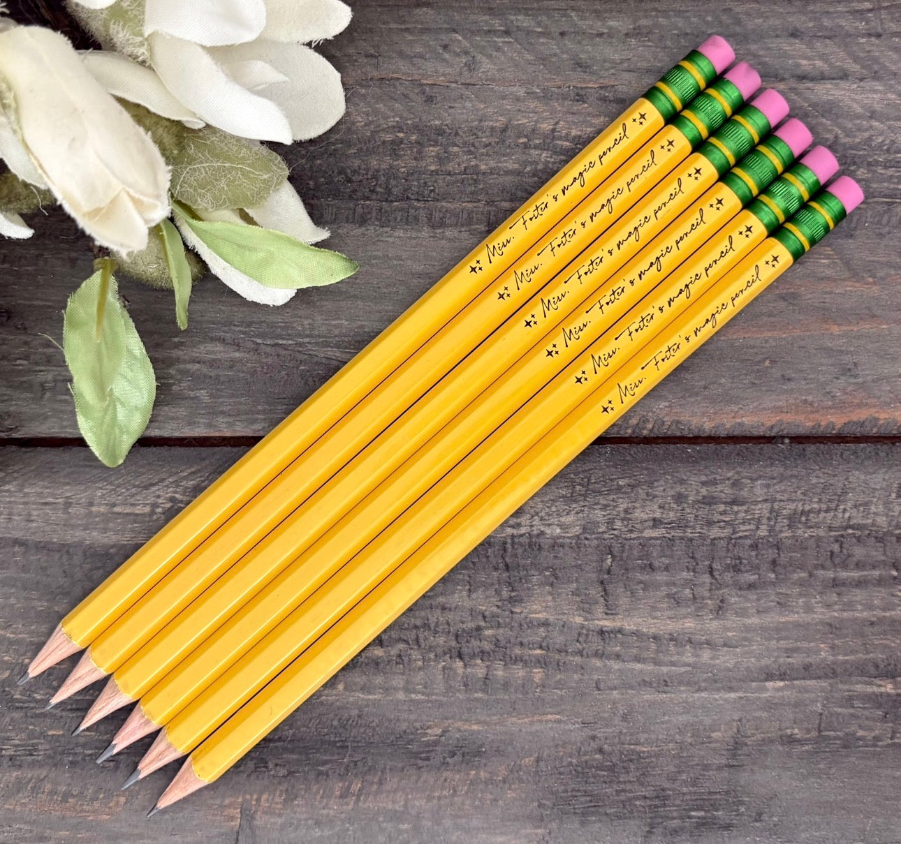 Engraved #2HB Pencils - Bundle Packs