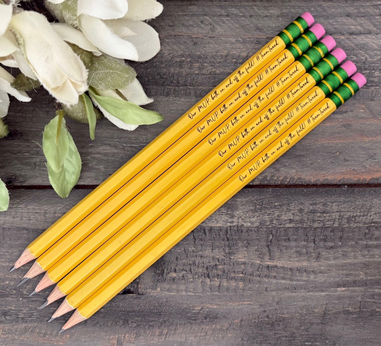Engraved #2HB Pencils - Bundle Packs