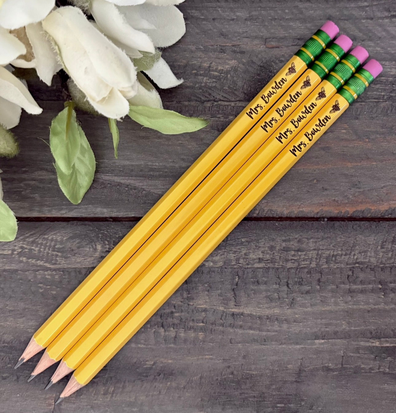Engraved #2HB Pencils - Bundle Packs