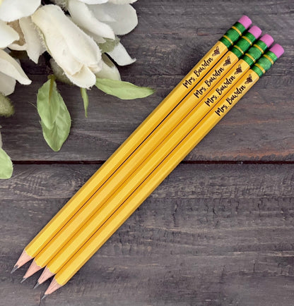 Engraved #2HB Pencils - Bundle Packs