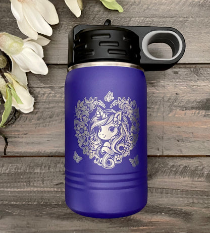 Personalized 12oz Stainless Steel Water Bottles
