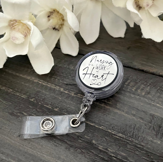 Personalized Retractable Lanyard - Badge Holder