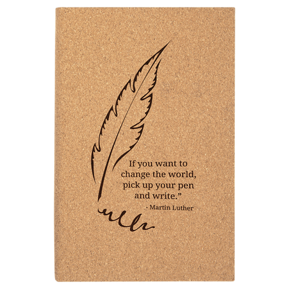 Personalized Leatherette Journals - 2 Sizes & 19 Colours
