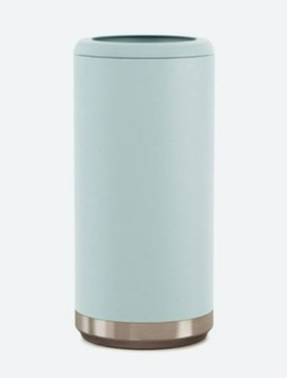 Skinny Stainless Steel Can Holder - Sun, Sand and a Drink in My Hand