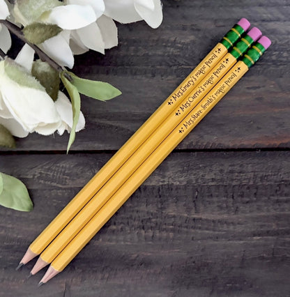 Engraved #2HB Pencils - Bundle Packs