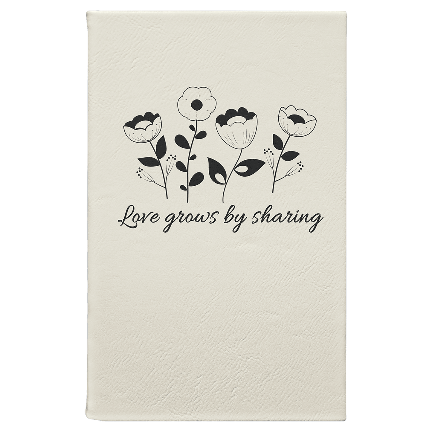 Personalized Leatherette Journals - 2 Sizes & 19 Colours