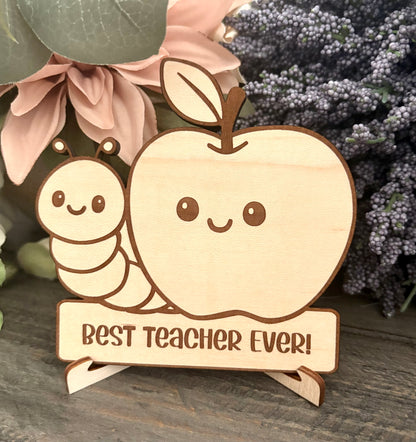 Mini Wooden Teacher Signs
