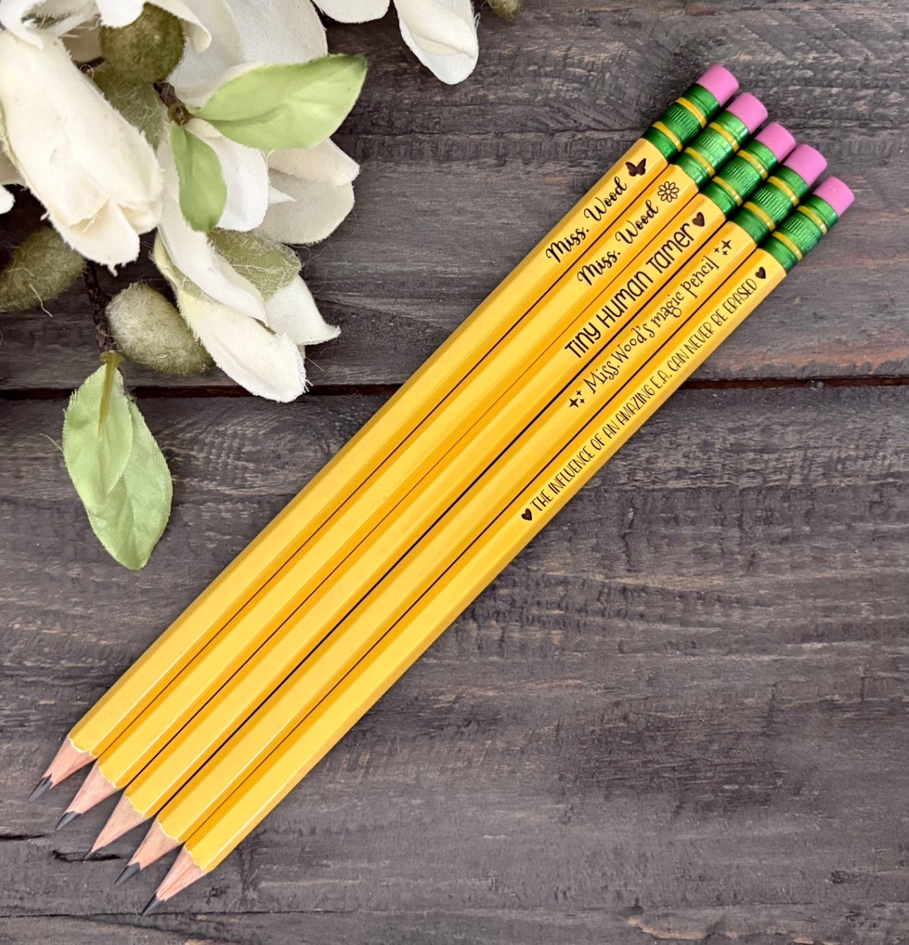 Engraved #2HB Pencils - Bundle Packs