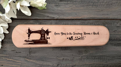 Personalized Wooden Tailor's Clapper