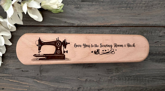 Personalized Wooden Tailor's Clapper