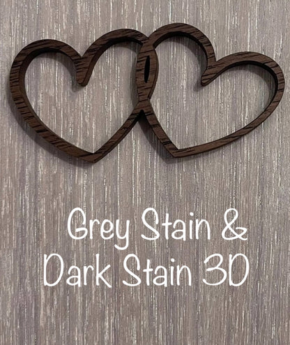 Personalized 3D & Engraved Wooden Signs - Animal Family