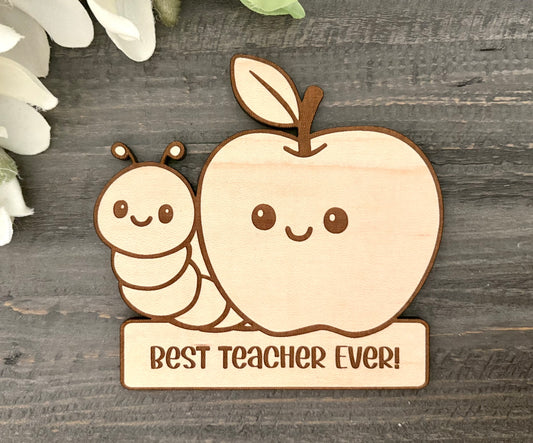 Mini Wooden Teacher Signs