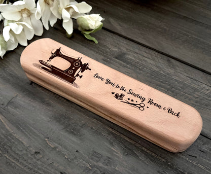 Personalized Wooden Tailor's Clapper