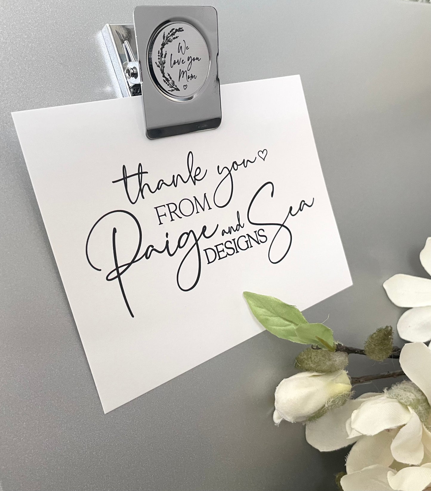 Personalized Magnetic Clips