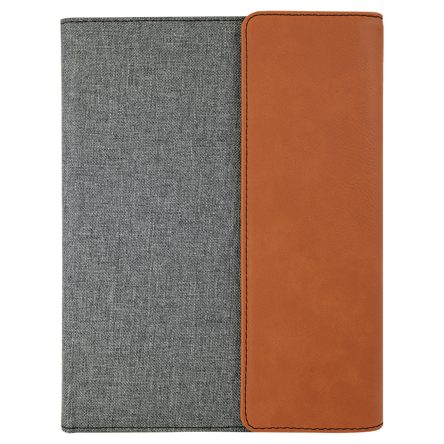 Personalized Leatherette Canvas Portfolios with Notepad