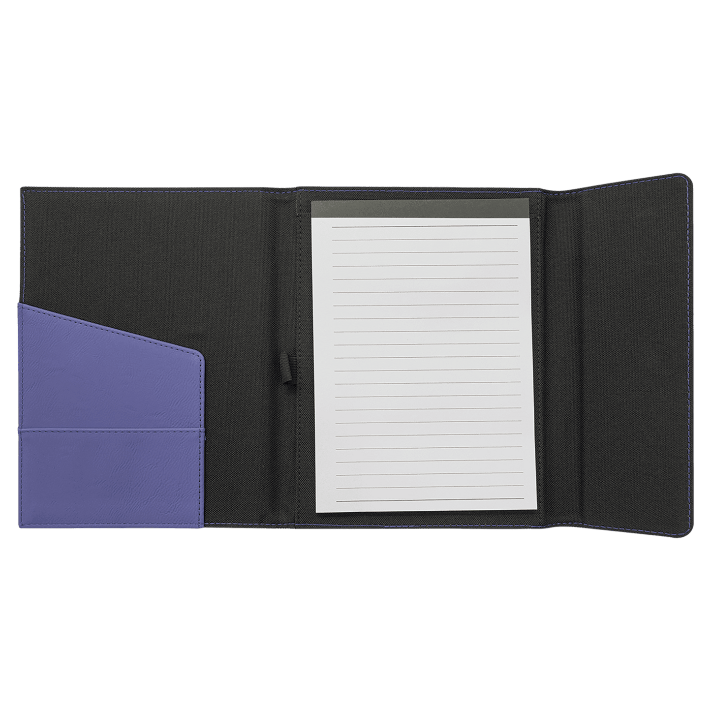 Personalized Leatherette Canvas Portfolios with Notepad