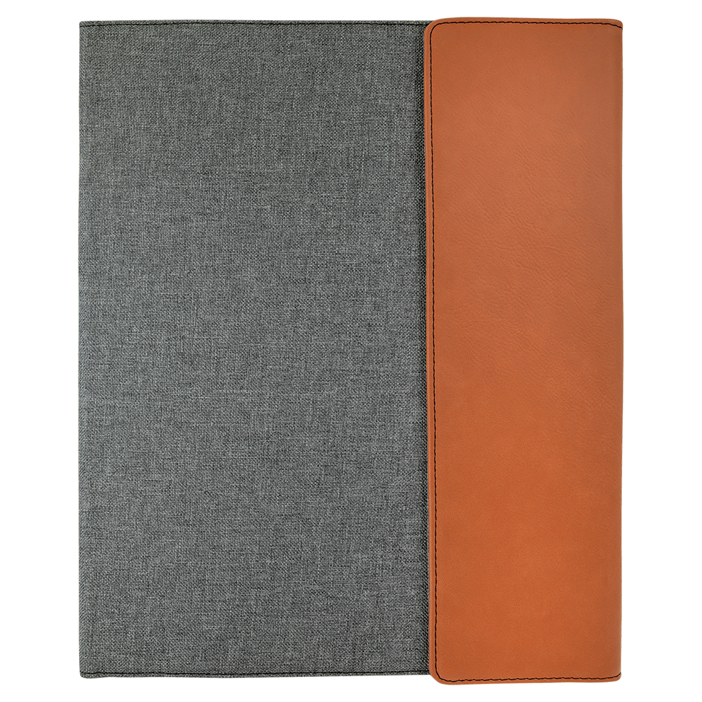 Personalized Leatherette Canvas Portfolios with Notepad