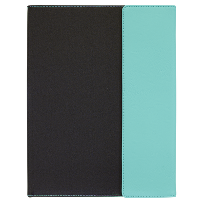 Personalized Leatherette Canvas Portfolios with Notepad
