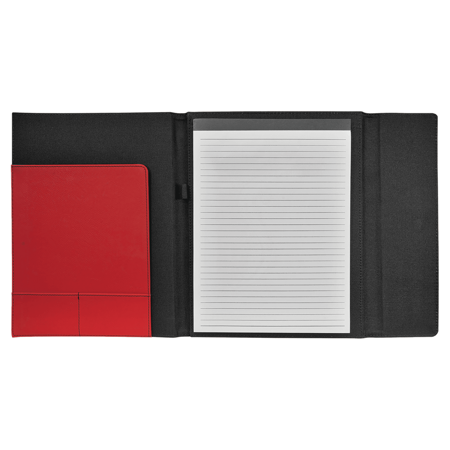 Personalized Leatherette Canvas Portfolios with Notepad