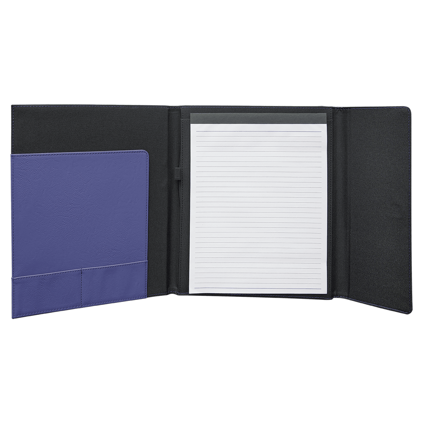 Personalized Leatherette Canvas Portfolios with Notepad