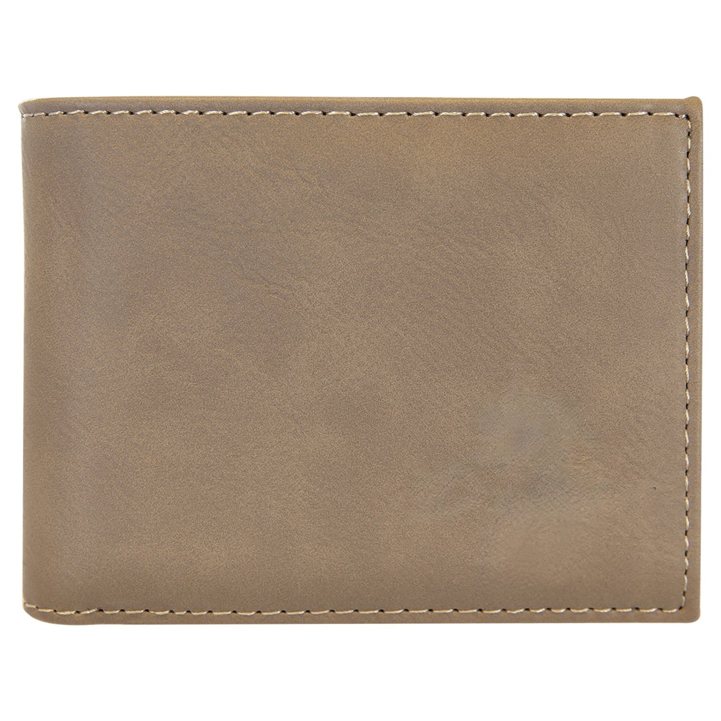 Engraved Leatherette Bi-Fold Wallets - With RFID Protection - 6 Colours