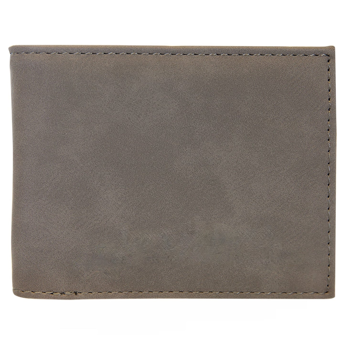 Engraved Leatherette Bi-Fold Wallets - With RFID Protection - 6 Colours
