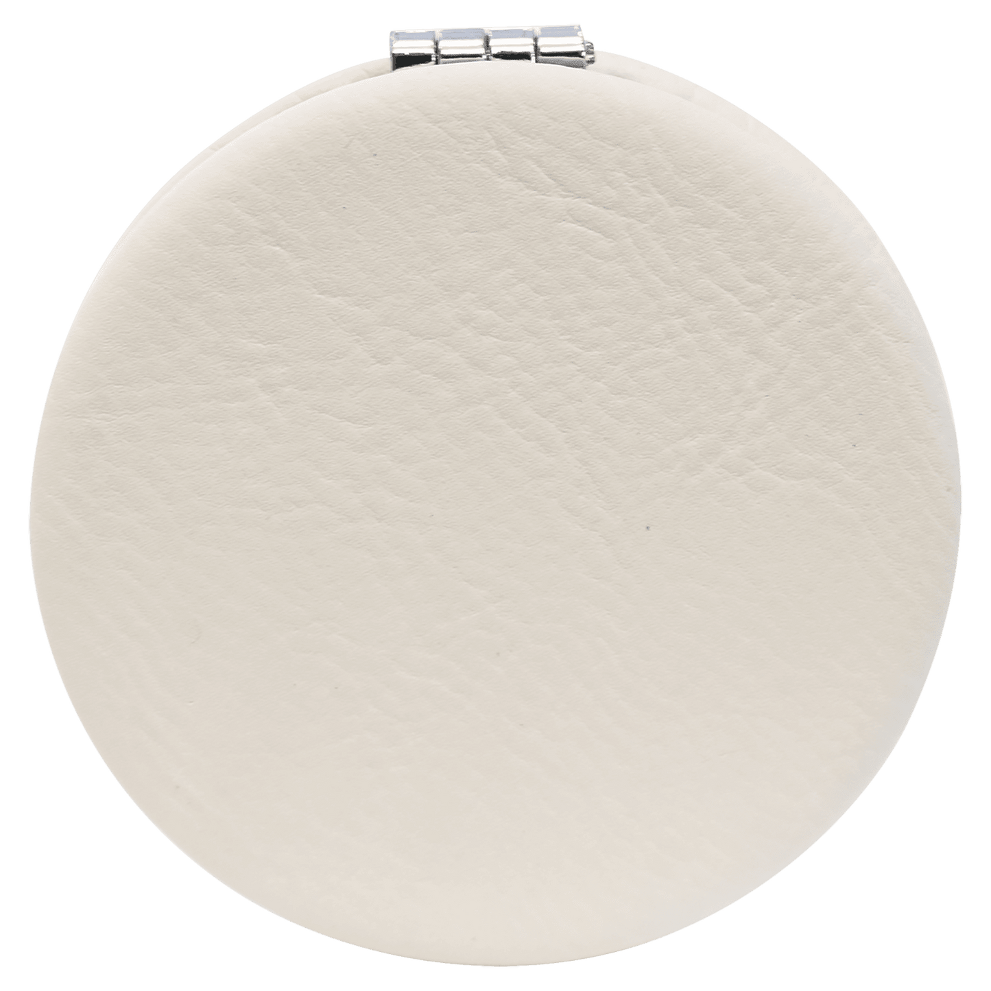 Engraved Leatherette Compact Mirrors - 10 Colours