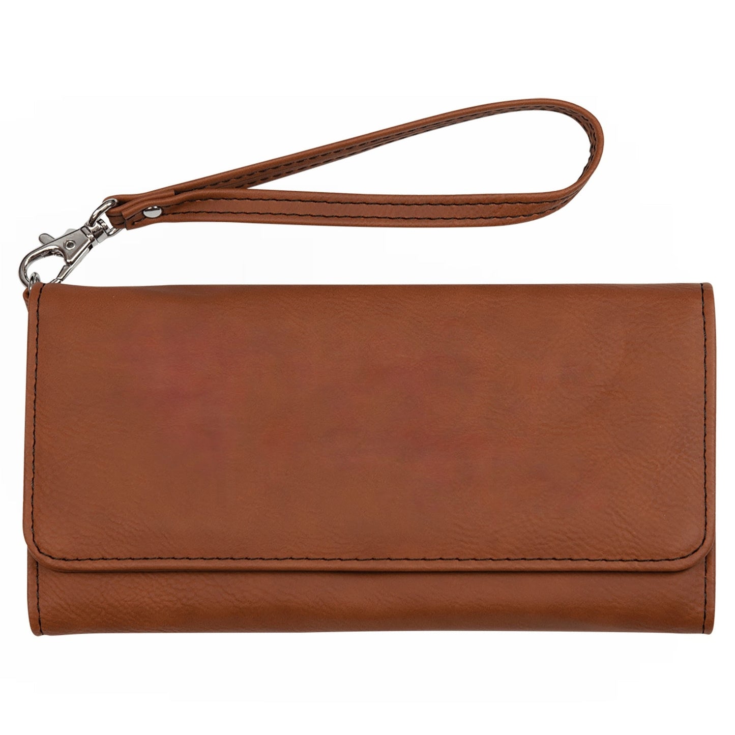 Engraved Leatherette Wristlet Wallets - With RFID Protection - 11 Colours