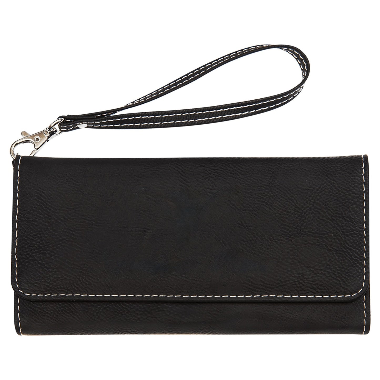 Engraved Leatherette Wristlet Wallets - With RFID Protection - 11 Colours